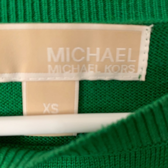 MICHAEL Michael Kors green long sleeve sweater - Picture 5 of 5